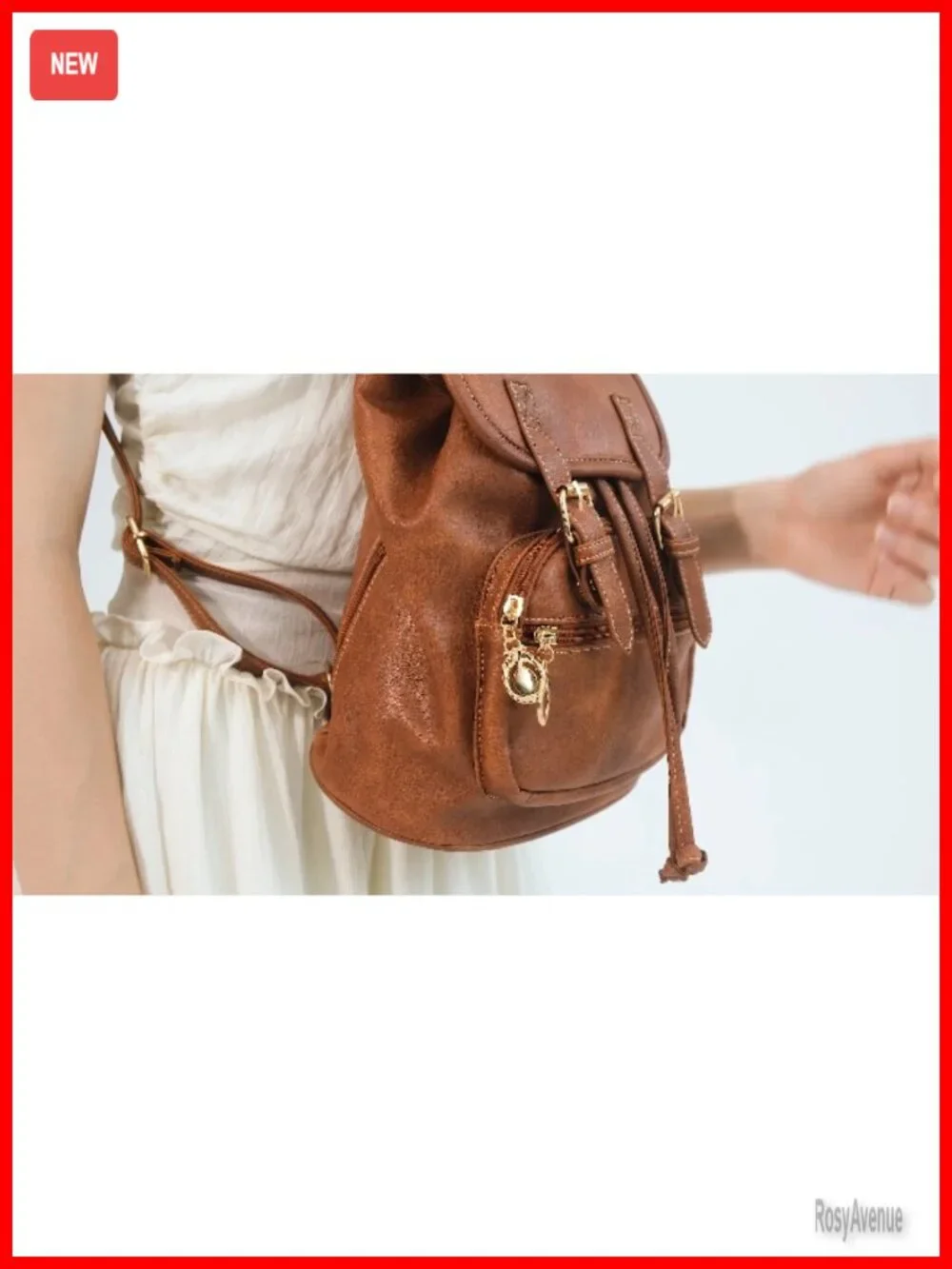 Mini Backpack Purse Faux Leather Lightweight Travel Small Daypack